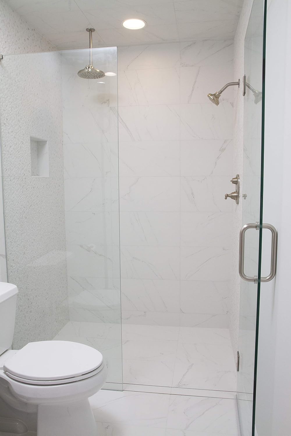 Bathtub to Shower Conversion Kit with Pan Liner & Square Drain SSCK-701D ULTRA 'GOOF PROOF SHOWER'