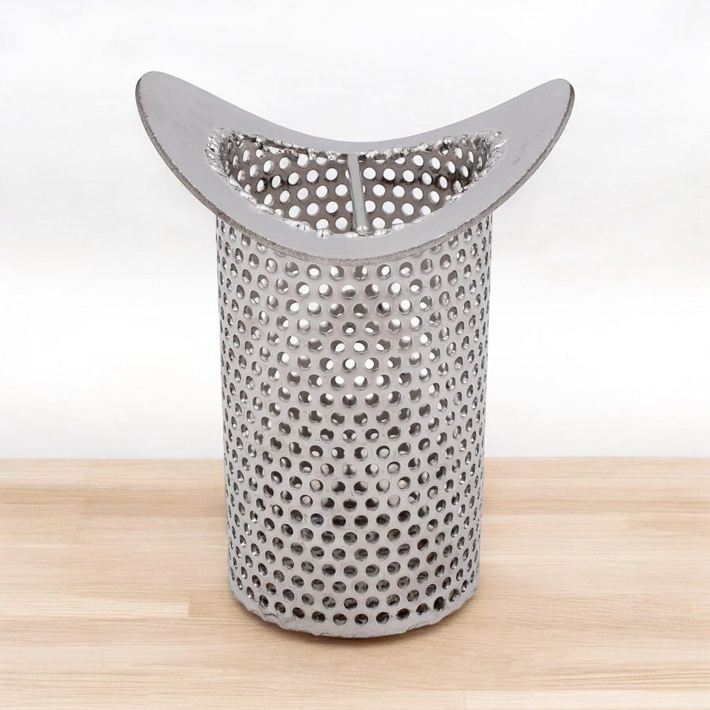 Stainless Steel Drain Strainer for 3' Commercial Trench Drains | 4' Long