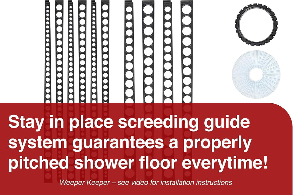 Bathtub to Shower Conversion Kit with Pan Liner & Square Drain SSCK-701D ULTRA 'GOOF PROOF SHOWER'