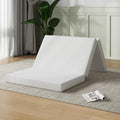 Novilla Foldable Mattress Topper, Full Size Comfort Foam Trifold Mattress with Cloud Design Cover, 4 Inch Folding Mattress for Back Pain Relief, Suitable for Camping, RV Travel, 75'x54'x4'