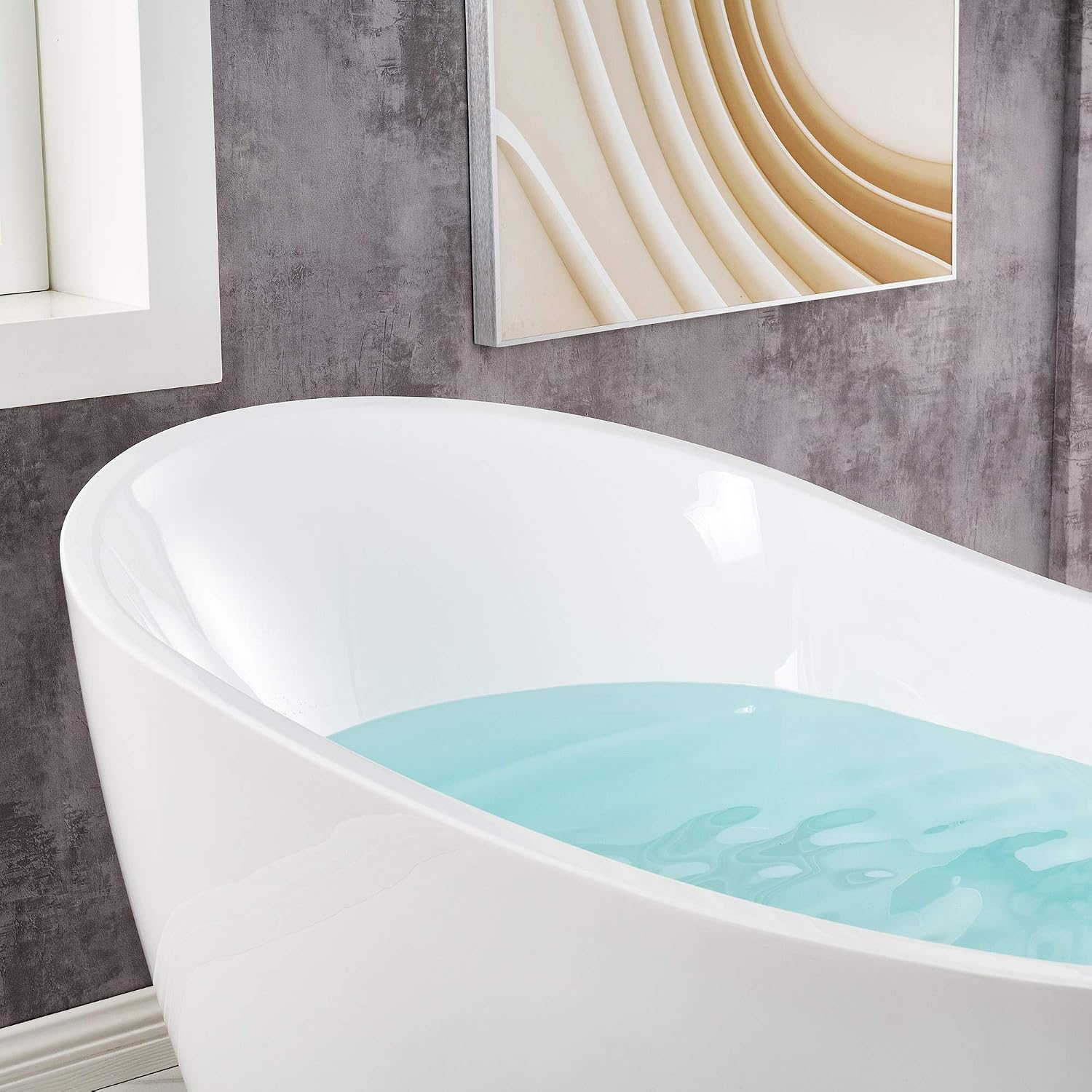 WOODBRIDGE BTA1515-BG-Drain &O Bathtub, Brushed Gold