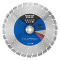 RHAPSODY 18 Inch Laser Welded Diamond Saw Blade, Segmented Supreme Diamond Blade All Purpose Dry/Wet Cutting Hard/Reinforced Concrete, Asphalt, Masonry,1' Arbor