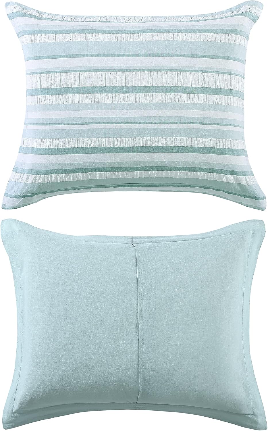 Tommy Bahama - Queen Comforter Set, Cotton Reversible Bedding with Matching Shams, Bedding Set for All Seasons (Clearwater Cay Blue, Queen)
