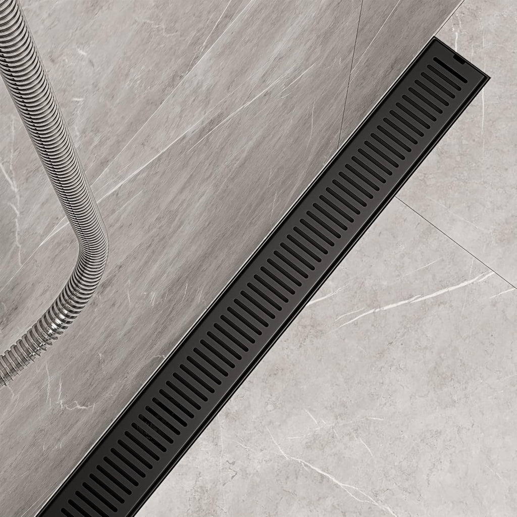 VIGO Elan 36 in. Linear Shower Drain in Matte Black - VG07003MB