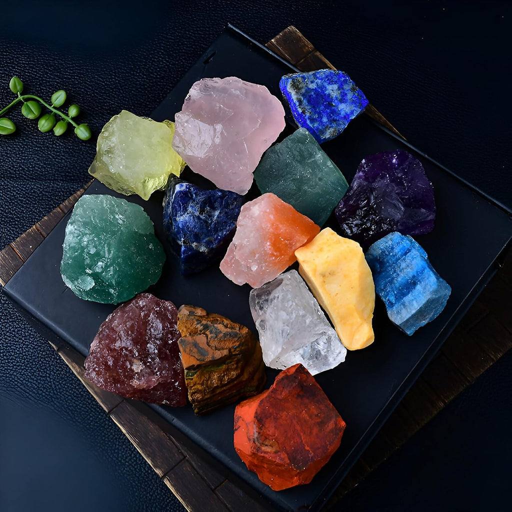 15.75 Inch-Tabletop Ceramic Fountain&5 Tiers of Flowing Water&Zen+Free 10 Crystals-Suitable for Indoor Meditation&Landscape&Good Luck-Fogging&LED Color Lights&Tea Pot
