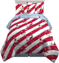 Franco Kids Bedding Soft Comforter and Sheet Set with Sham, 5 Piece Twin Size, Elf on the Shelf