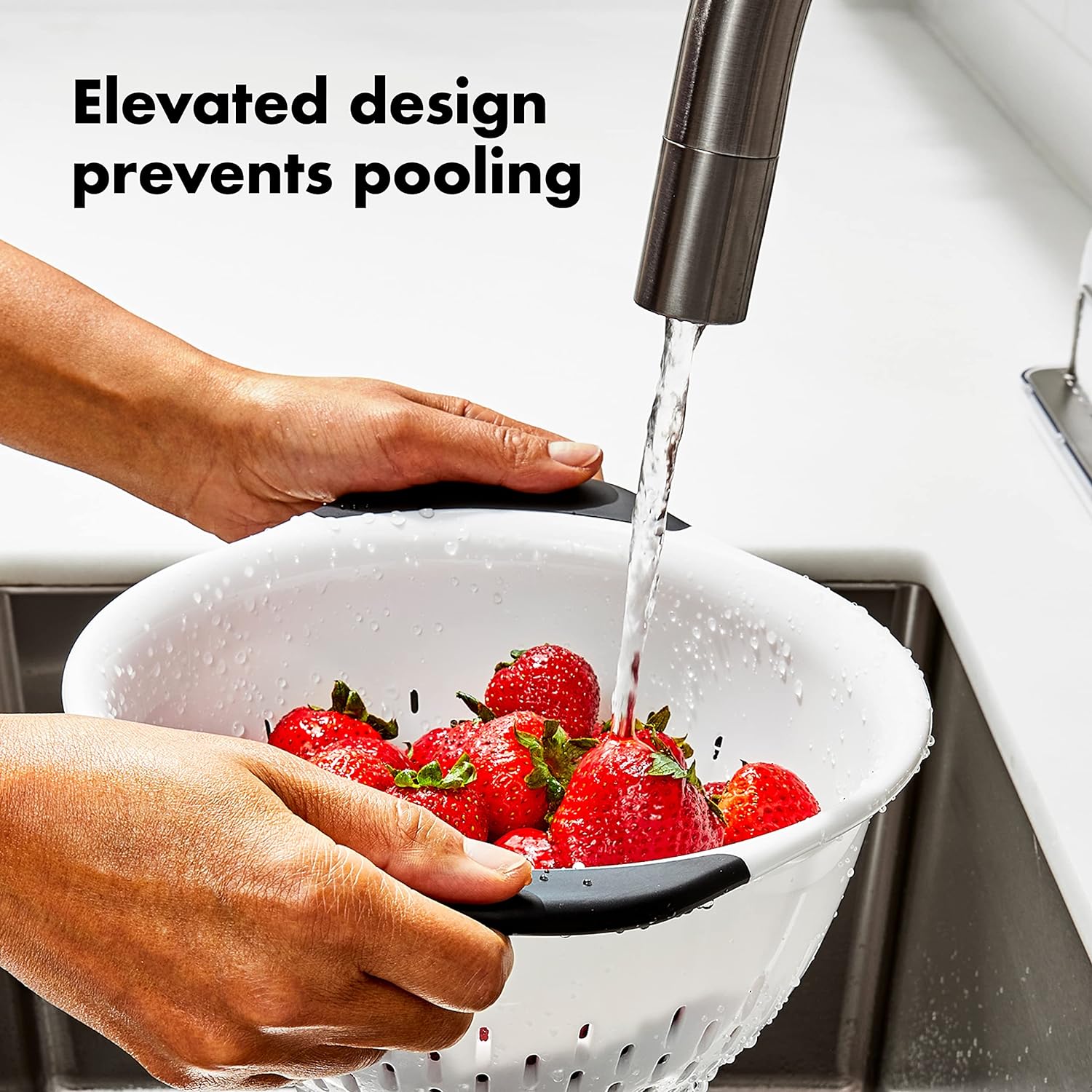 OXO Good Grips 3 QT Plastic Colander,(Pack of 12)