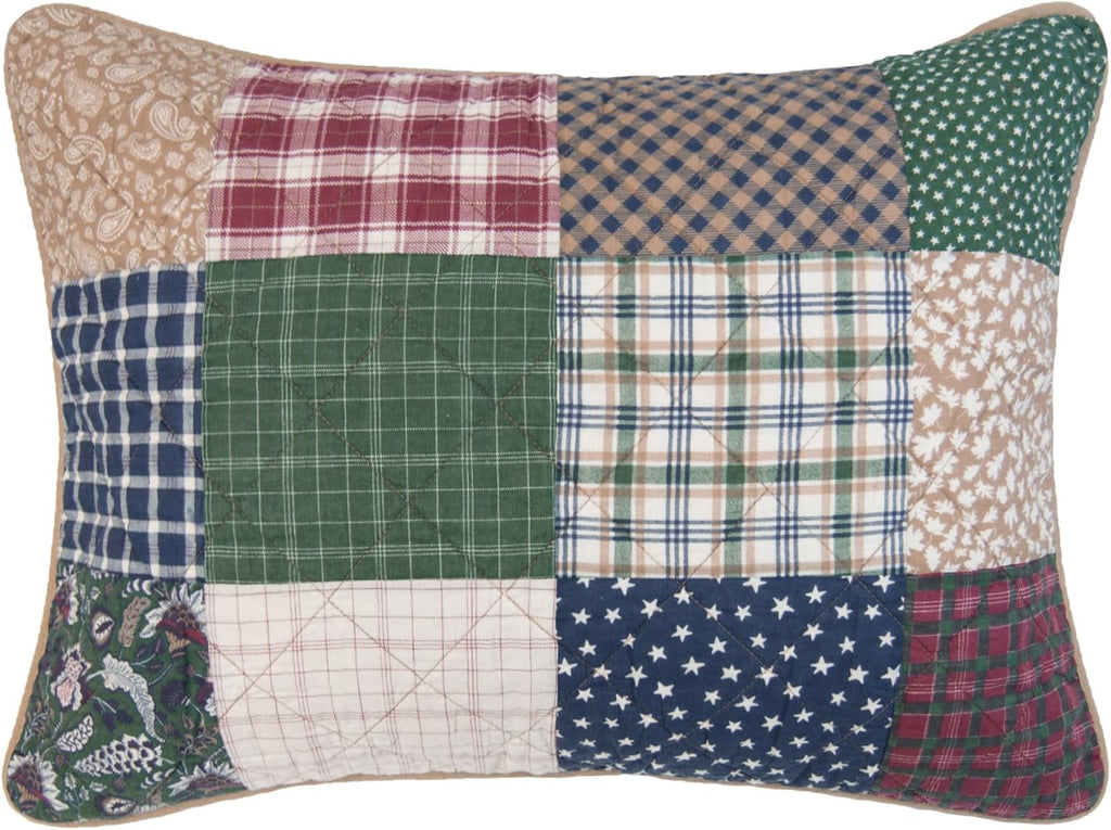 Donna Sharp Rustic Paisley- California King Quilt Set, Measures 105 x 118, Includes 1 Quilt and 2 King Shams, Machine Washable