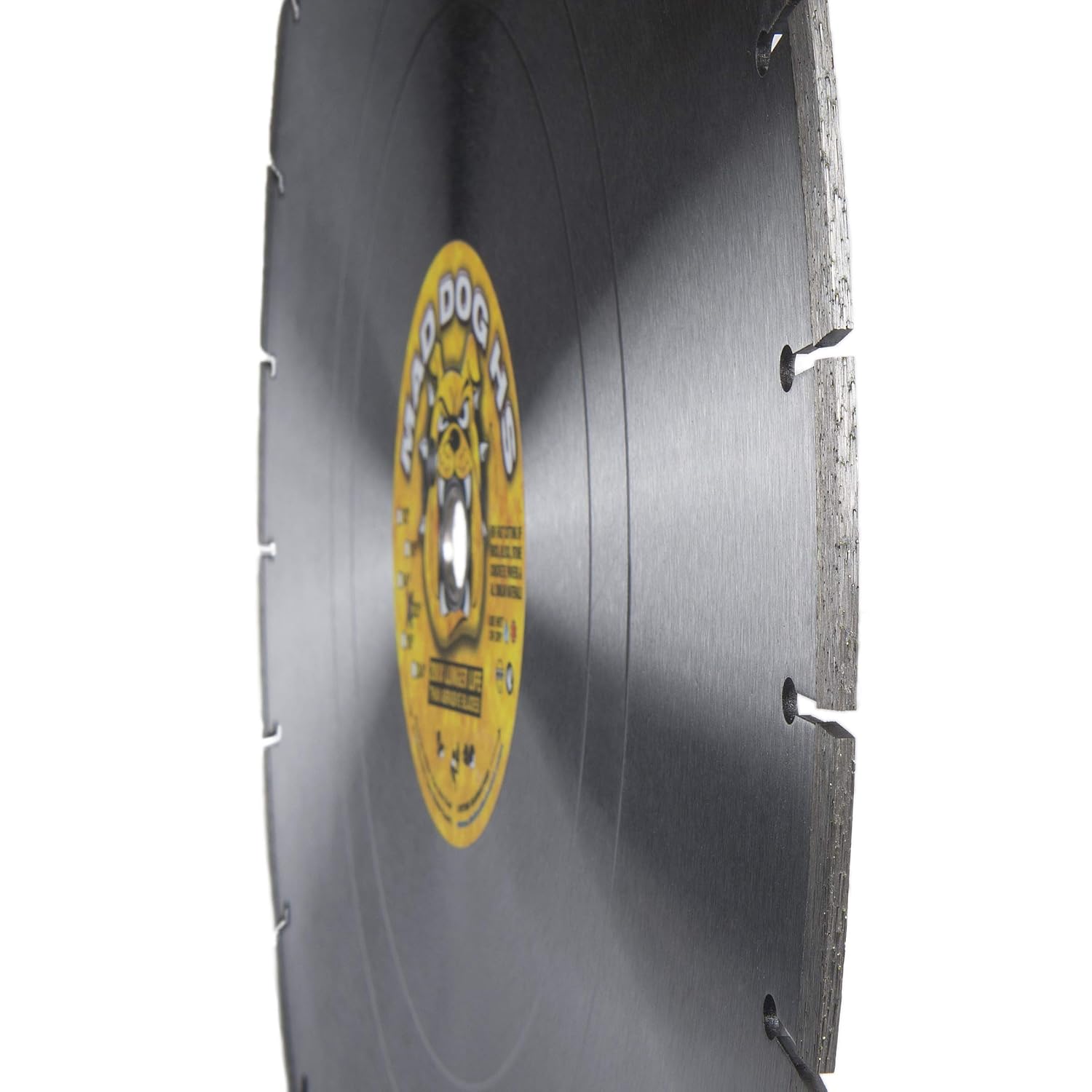 Delta Diamond Mad Dog HS 20 Inch Segmented Diamond Saw Blade, .140 X 1 Arbor, Made in USA, Premium, Wet/Dry, Laser-Welded, General Purpose Cutting Concrete, Masonry, Stone (20')