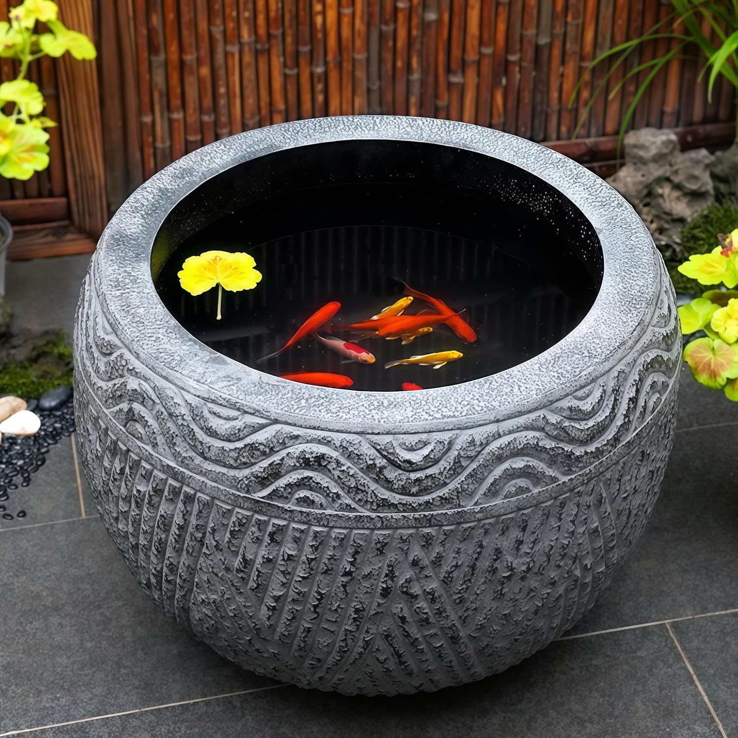 Outdoor Water Fountain Outside, Garden Fountain, Buddha Statue Outdoor/Indoor for Home, Buddha Decor & Gifts, Buddah, Buda, Budda, Buddhas, Chinese Decor & Gifts, Feng Shui