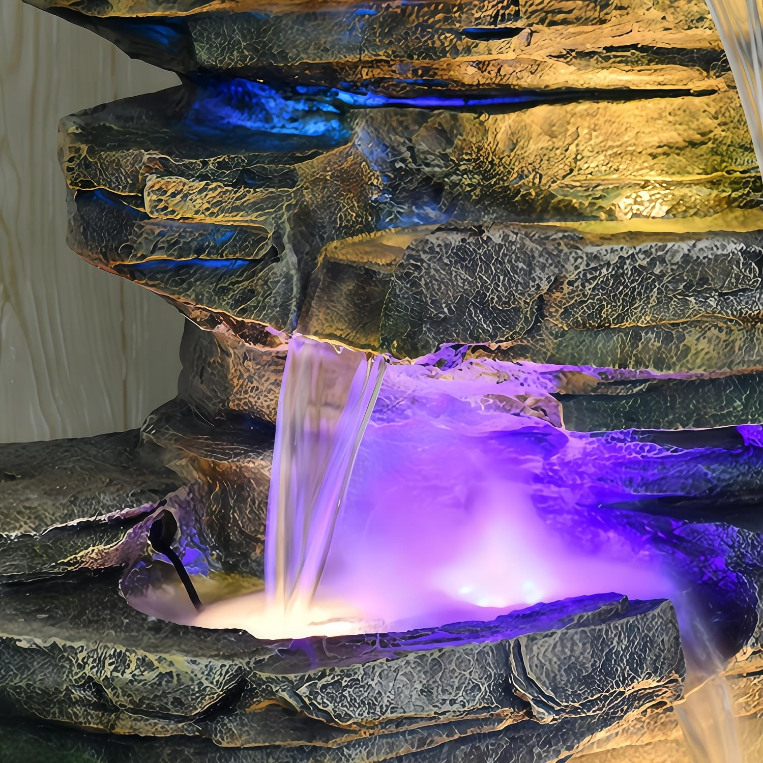 Top Outdoor Water Fountain Outside, Garden Water Fountain Decor for Gardens, Landscaping, Patios, Lawns
