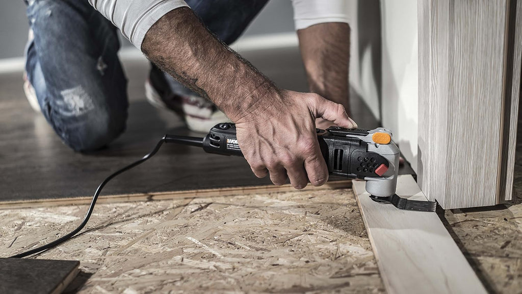 WORX WX681 F50 400W Sonicrafter Multi-Tool Oscillating Tool with 40 Accessories