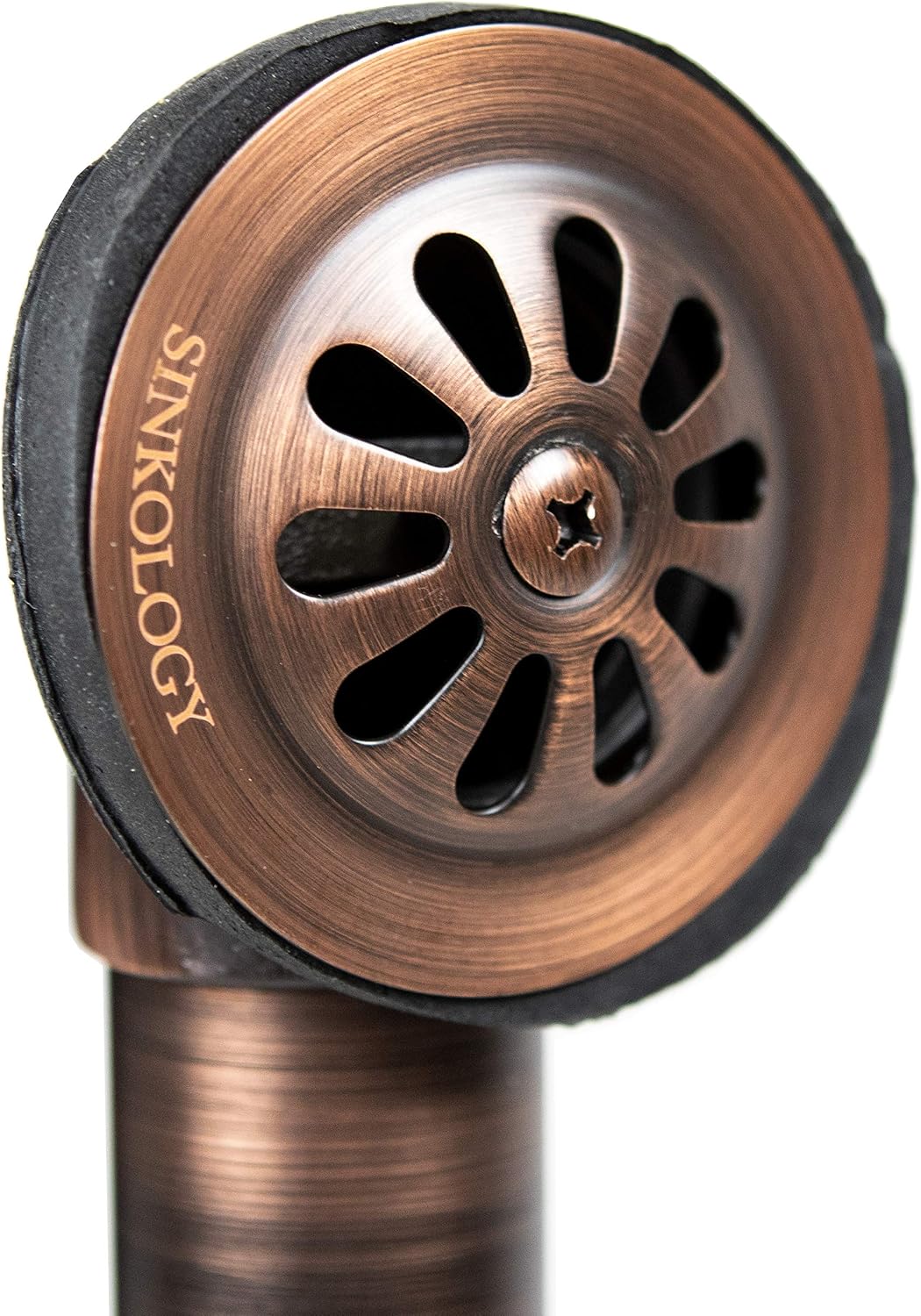 SinkSense 1.5' Pop-Up Bathtub Drain and Overflow Kit in Antique Copper