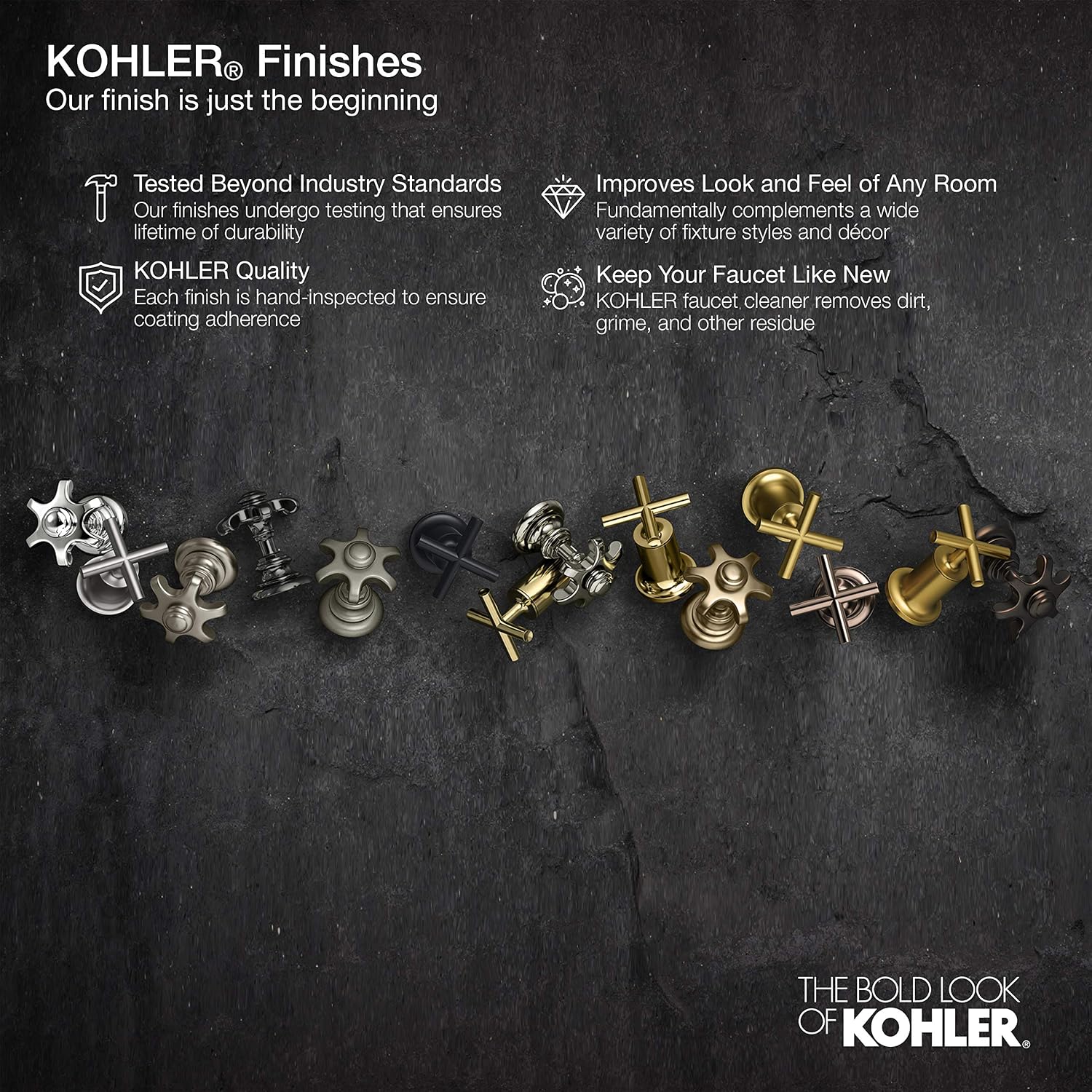 KOHLER K-7142-BL Clearflo Retrofit Toe-Tap Conversion Kit, Repair Existing Clearflo Bath Drain, Bath Upgrade, Matte Black