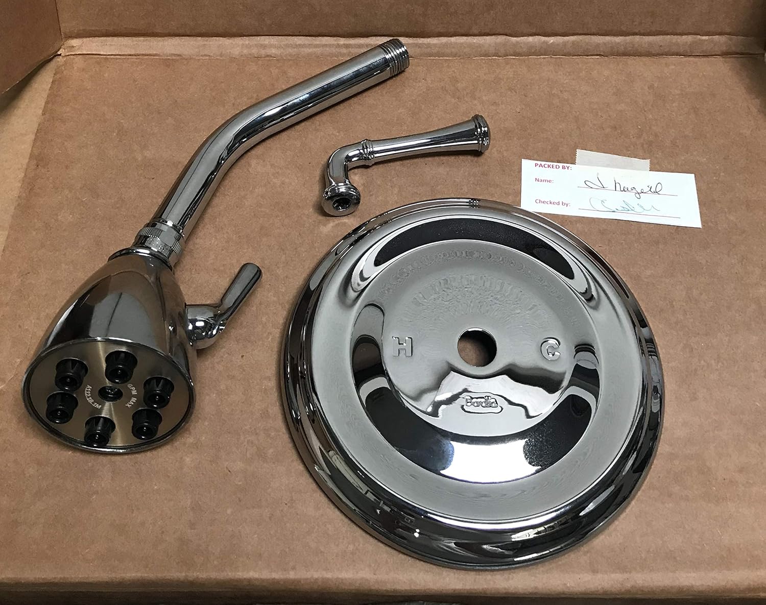 Phylrich DPB3205TO_026 - 3Ring Bent Lever Pressure Balance Shower Set, Trim Only