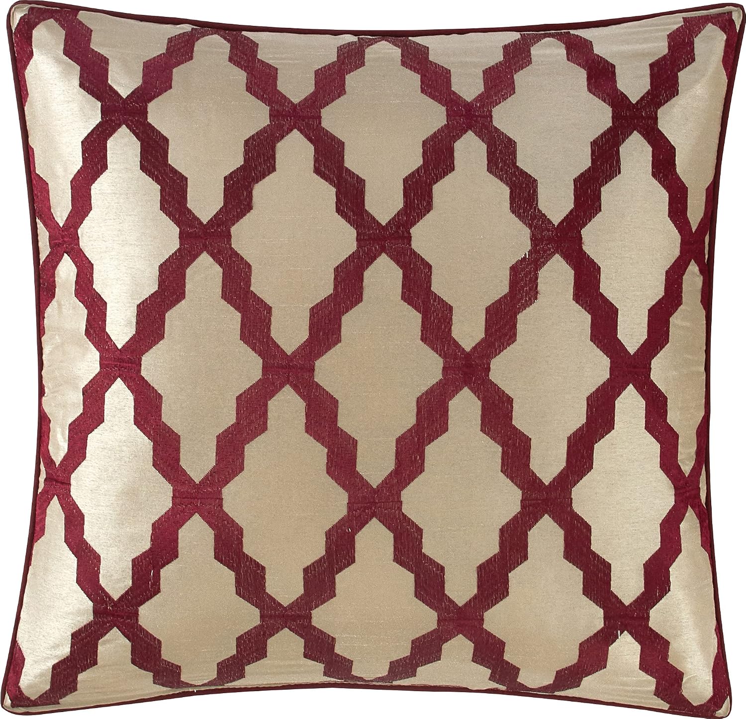 Stratford Park Warm and Vibrant 10 Piece Comforter Bedding Set, Burgundy, King Size, Warm, 100% Polyester, Matching Bedskirt, Pillows & Shams