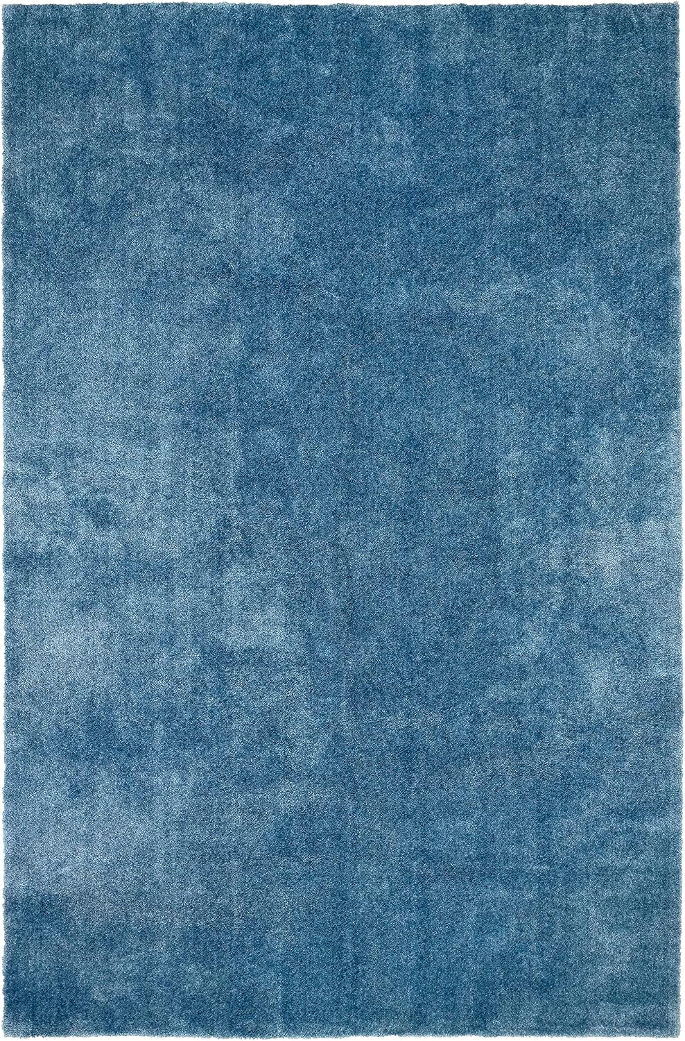 Garland Rug Room Size Bathroom Carpet 6 ft x 9 ft Basin Blue – Soft, Plush, Absorbent, Quick-Dry, Durable Unbound Edges for Easy Cutting