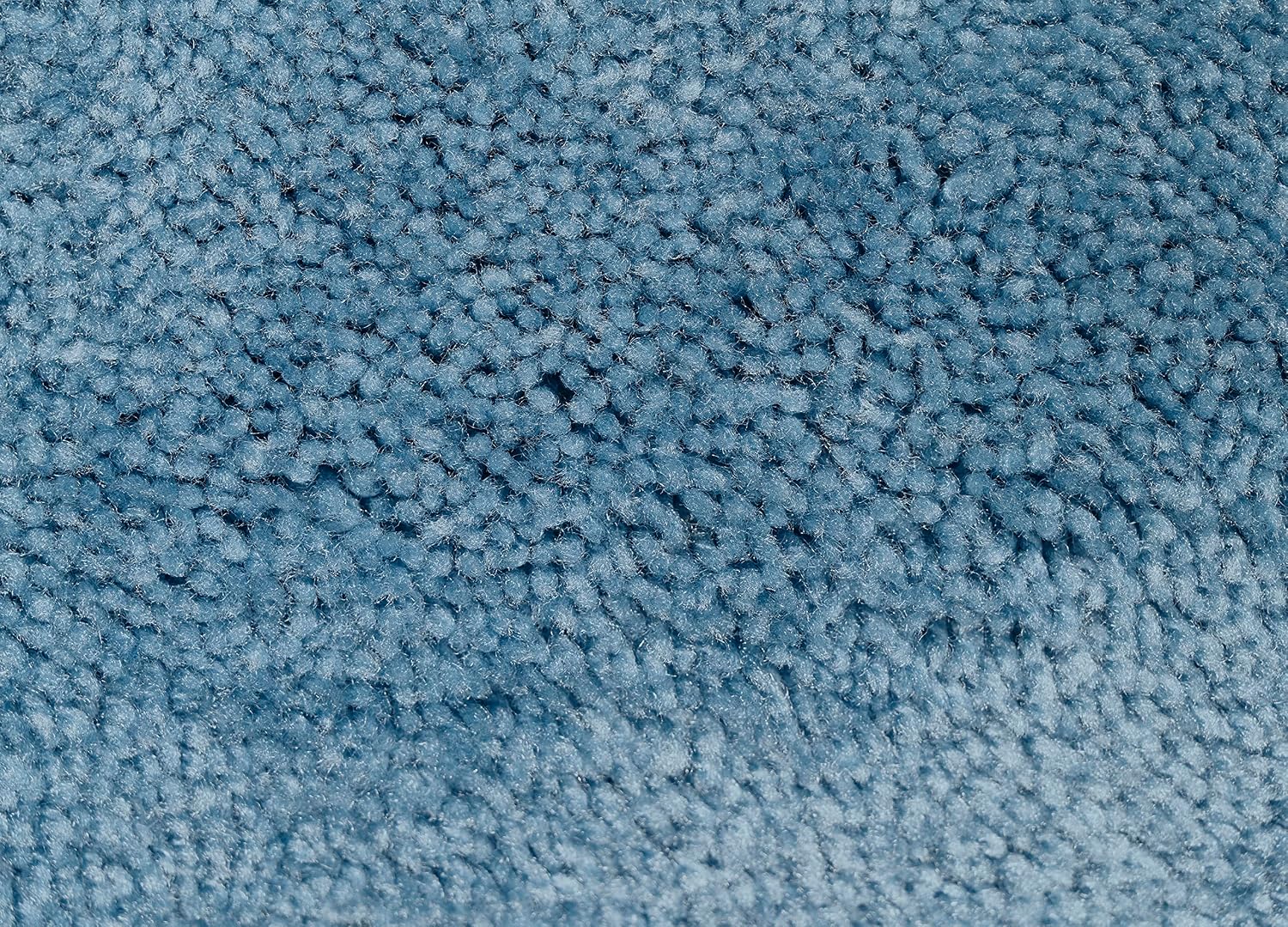 Garland Rug Room Size Bathroom Carpet 6 ft x 9 ft Basin Blue – Soft, Plush, Absorbent, Quick-Dry, Durable Unbound Edges for Easy Cutting